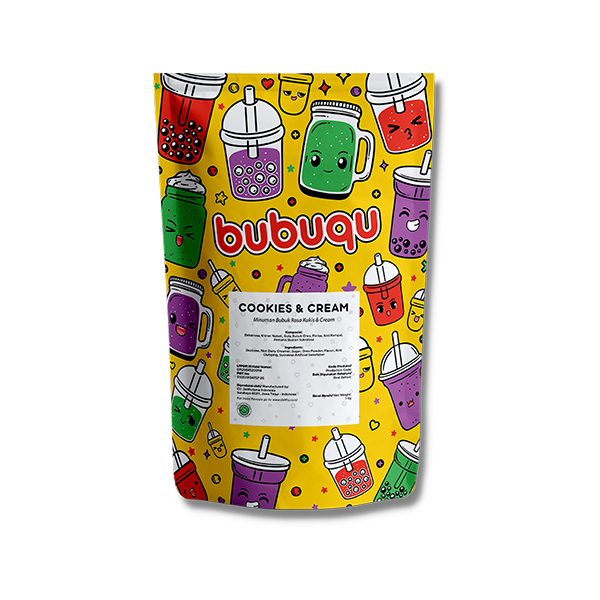 Bubuqu Cookies & Cream Powder Drink