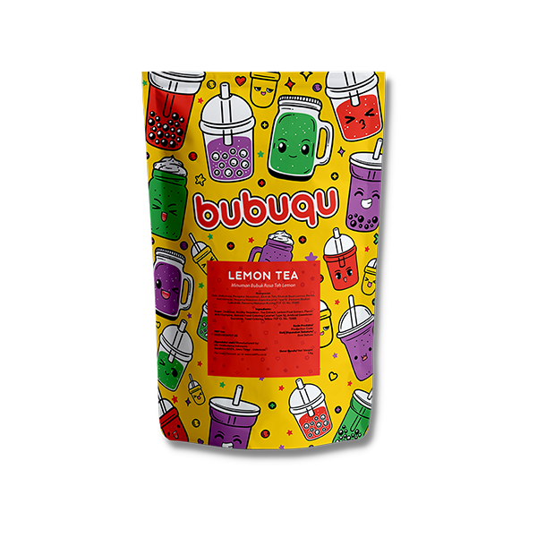 Bubuqu Lemon Tea Powder Drink