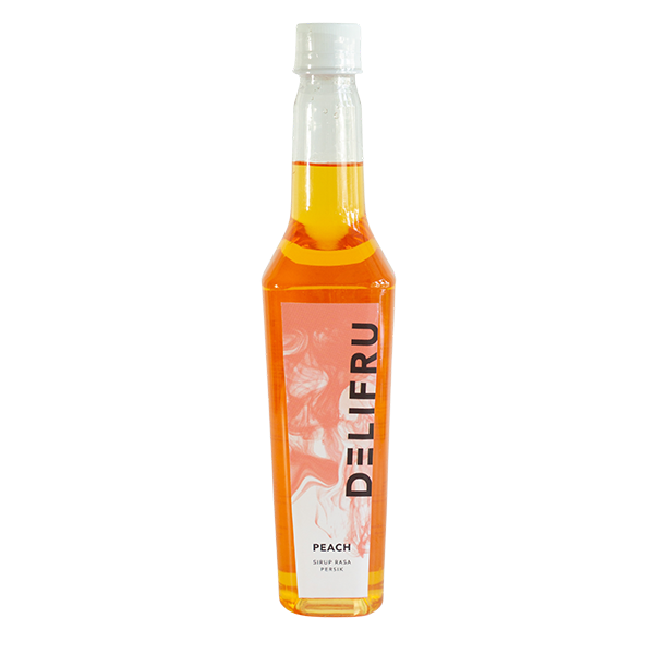 Delifru Peach Syrup - 500 ml