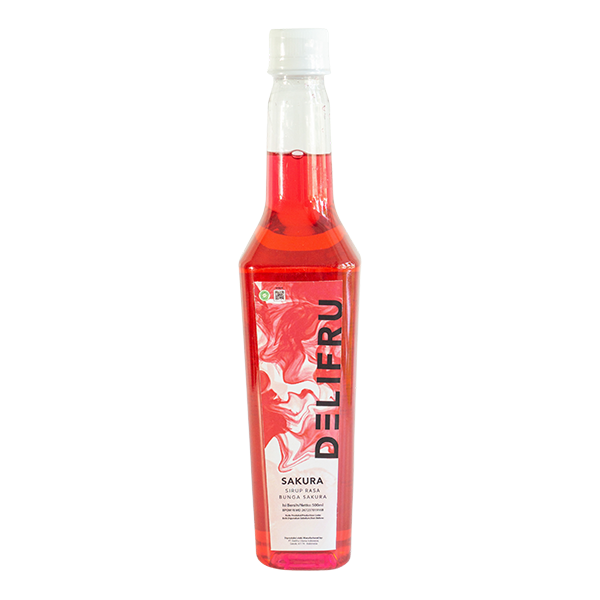 Delifru Sakura Syrup - 500 ml